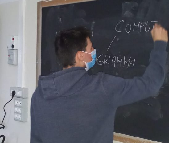 A lezione da Mattia Scafoglieri!
